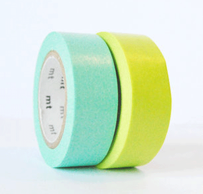 green MT washi tape [green washi tape, green mt tape, mt washi tape]