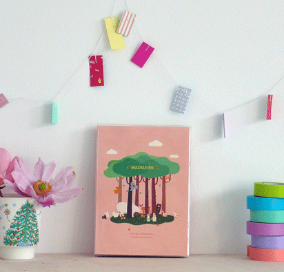 Monopoly's Madeleine Forest Diary [beautiful diary, beautiful diaries, girls diary, girls diaries, 2013 diary]